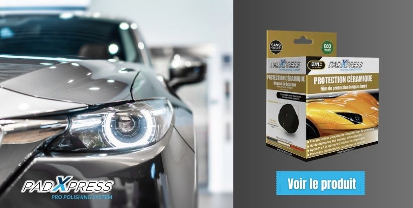 fil ceramique Padxpress pour proteger votre voiture des intemperies