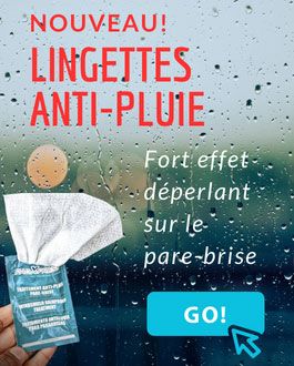 Lingettes anti pluie